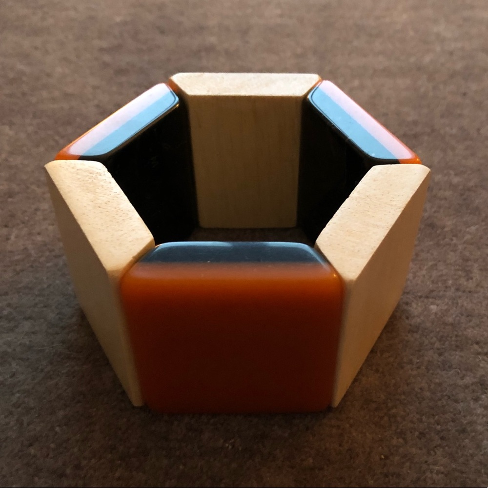 Marni for H&M Wood and Plastic Bracelet